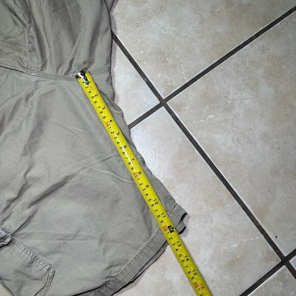 Vintage Y2K Nike Sportswear Beige Tan Cargo Shorts Mens XXL Hiking Outdoors - Picture 8 of 11